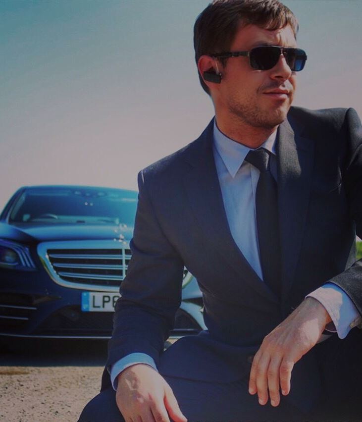 alexchauffeur and mercedes s class amg 2018 sunny day